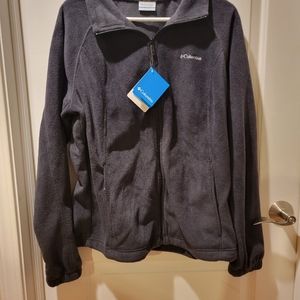 NWT Columbia Ladies' Black Fleece Jacket Size XL